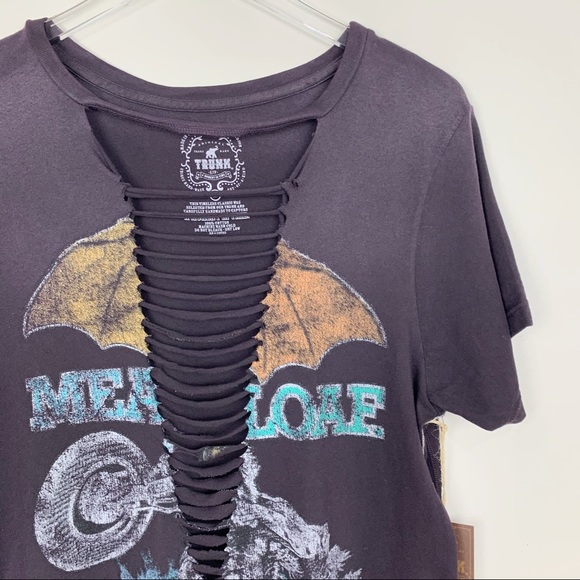 TRUNK LTD Meatloaf Graphic Band Tee XS New - Picture 2 of 8